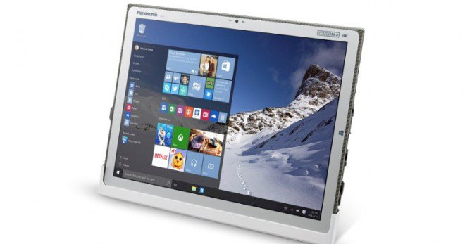 Panasonic Toughpad 4K FZ-Y1 annunciato, sistema Windows 10