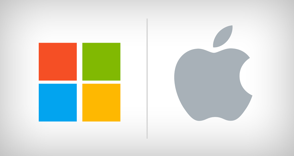 Microsoft ed Apple fanno la pace per Natale