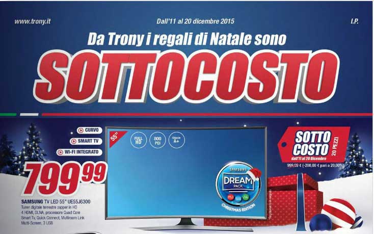 Volantino Trony Offerta