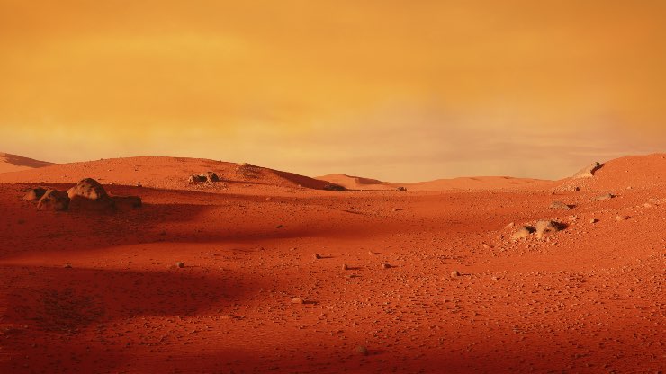 Marte, pianeta rosso (Istock)