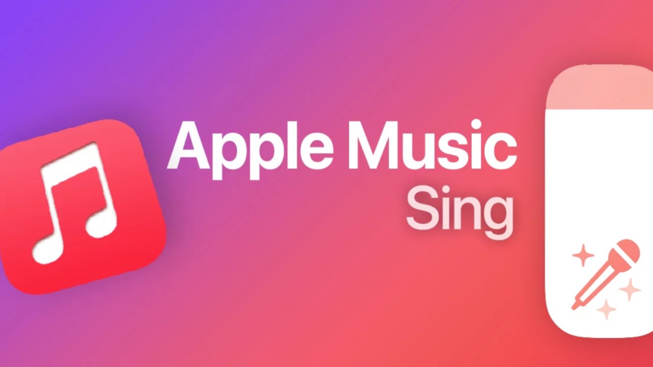 Apple Music sing (Apple)