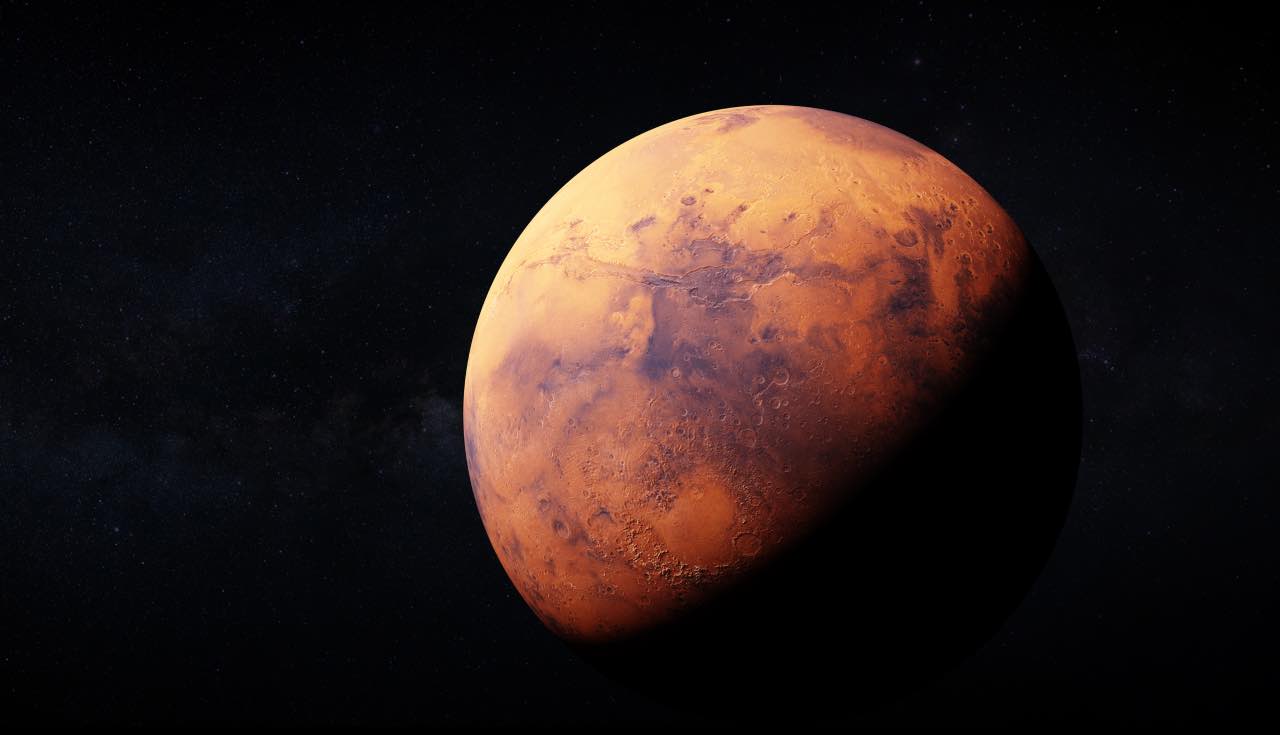 Marte il pianeta rosso (Istock)