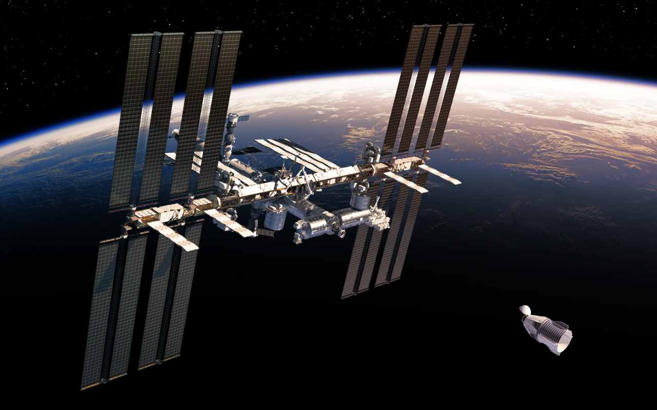 Stazione Spaziale Internazionale - Fonte Depositphotos - themagazinetech.com