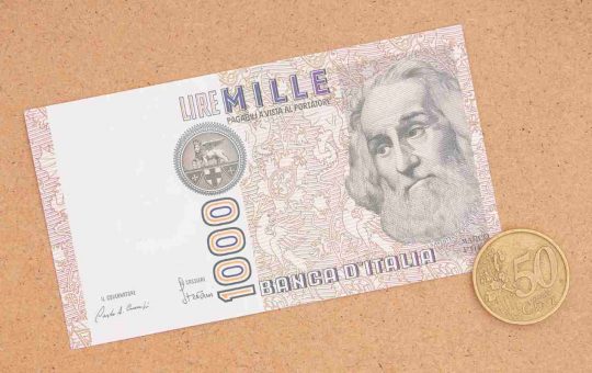 Banconota Mille Lire - Fonte Depositphotos - themagazinetech.com