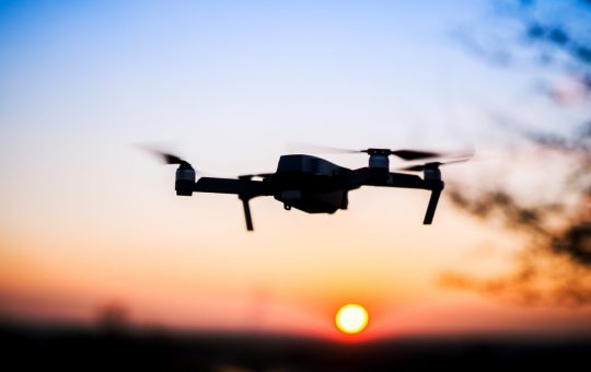 Drone in volo - Fonte Depositphotos - themagazinetech.com